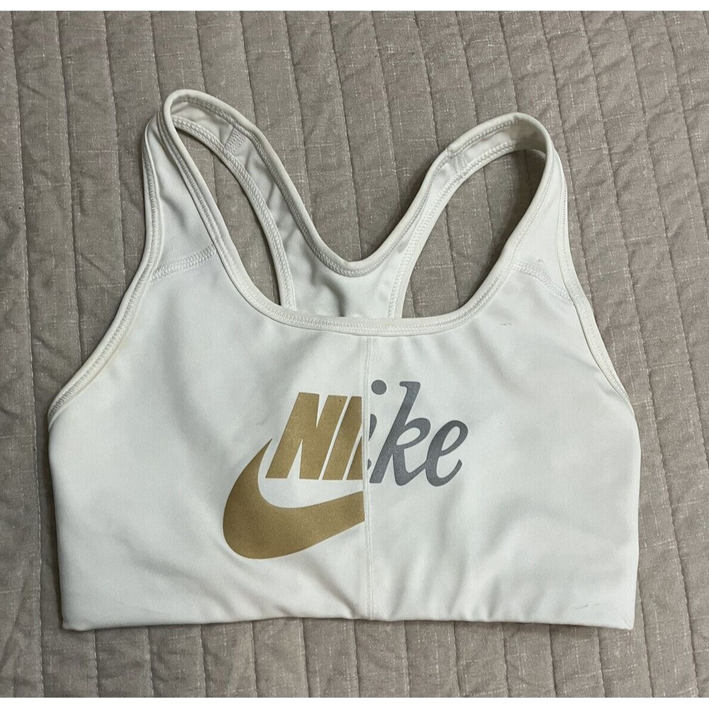 NIKE Dri -fit Ivory WOMEN sz. XS Sports Bra